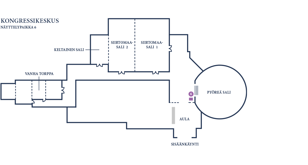 Asianajajapäivä - näyttelyalueen kartta, kongressikeskus